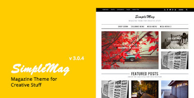 Download SimpleMag v3.0.4 Magazine Wordpress Theme For Creative Stuff