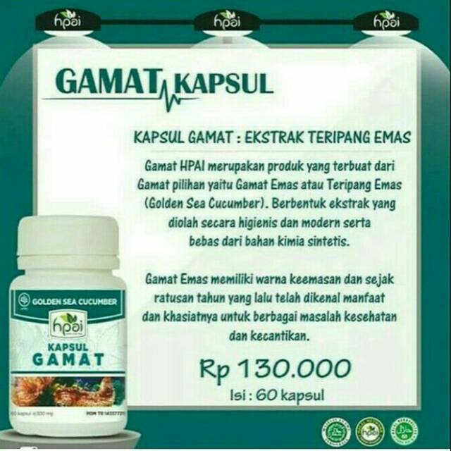 GAMAT KAPSUL