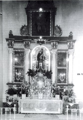 magen del retablo destruido en la guerra civil. Foto: http://www.xn--seordesanjuanylaesperanza-9nc.es/: