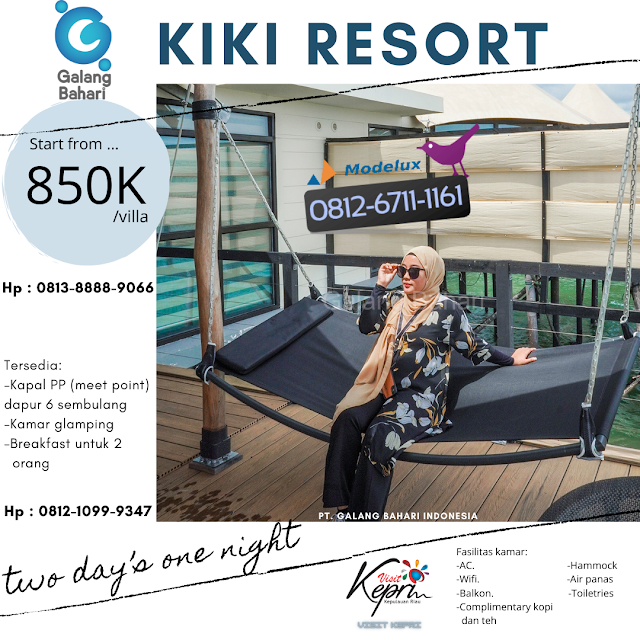 Pengalaman ke Kiki Beach Resort dengan Galang Bahari 0812-1099-9347