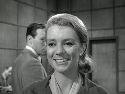 Inger Stevens in The Target Over the Hill episode of Sam Benedict.