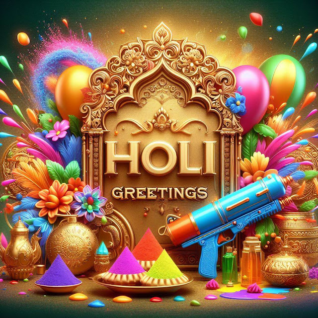 Happy Holi Wishes, Quotes, Greetings होली Messages With Images