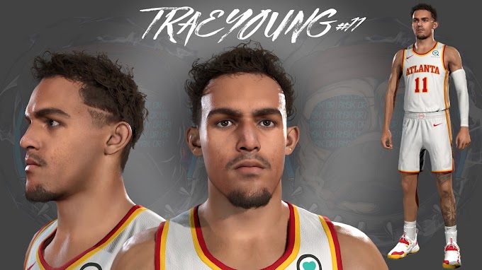 Trae Young Cyberface by Drian9k | NBA 2K23