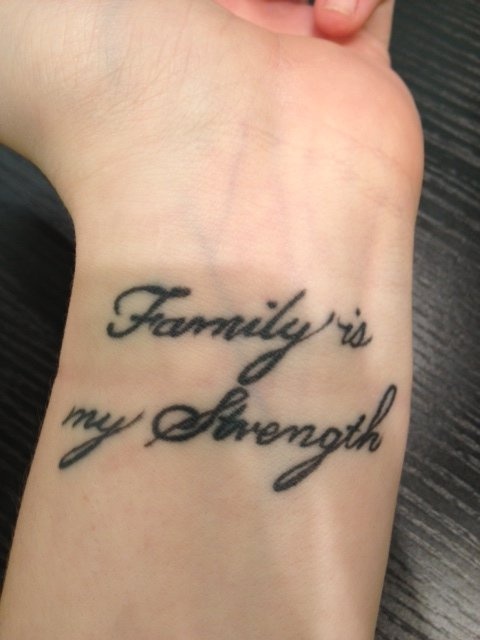 Best Family Loyalty Tattoo Quotes - Jan 06, 2014 - Tattoo Design | Idea