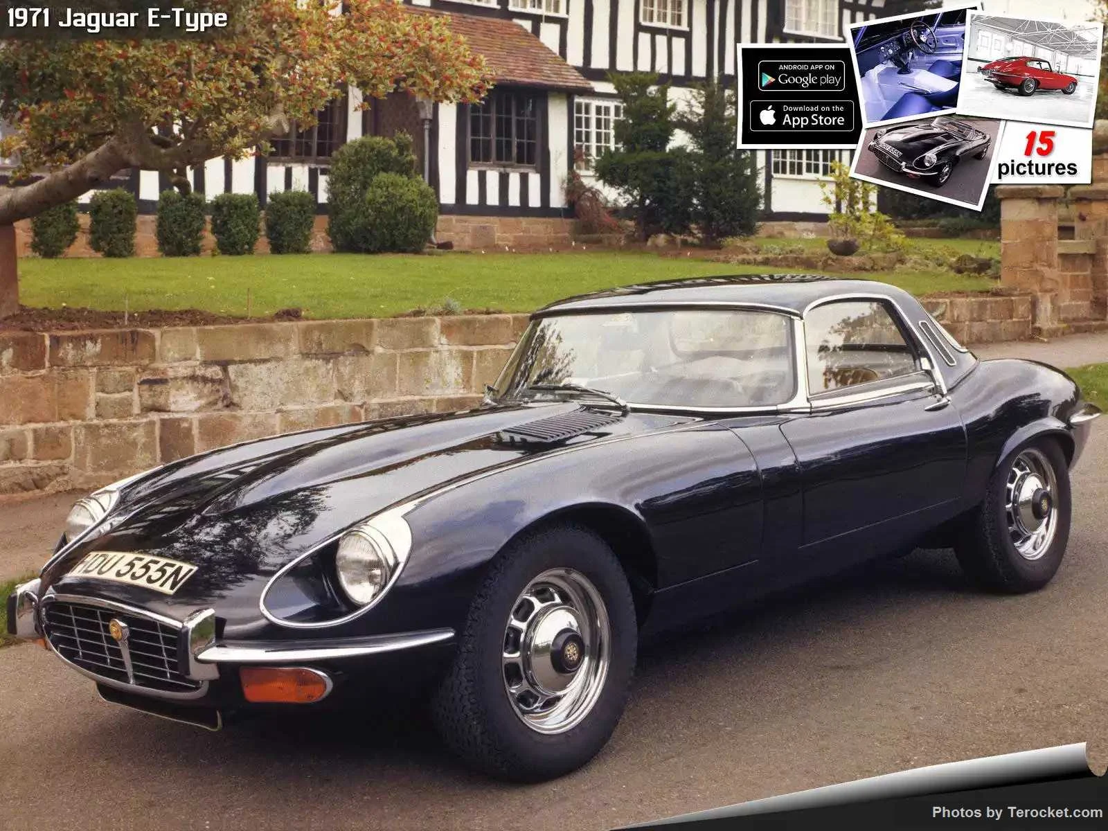 Hình ảnh xe ô tô Jaguar E-Type 1971 & nội ngoại thất