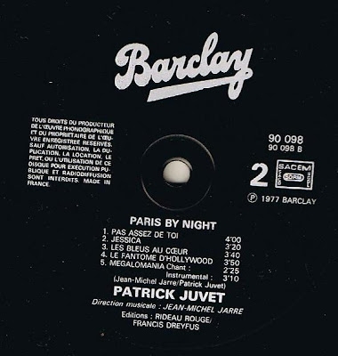 paris at night. Patrick Juvet - Paris By Night