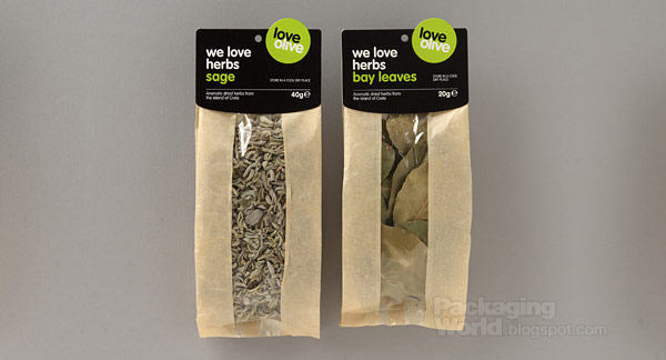 Love Olive Packaging Design / Retail Herb Packs