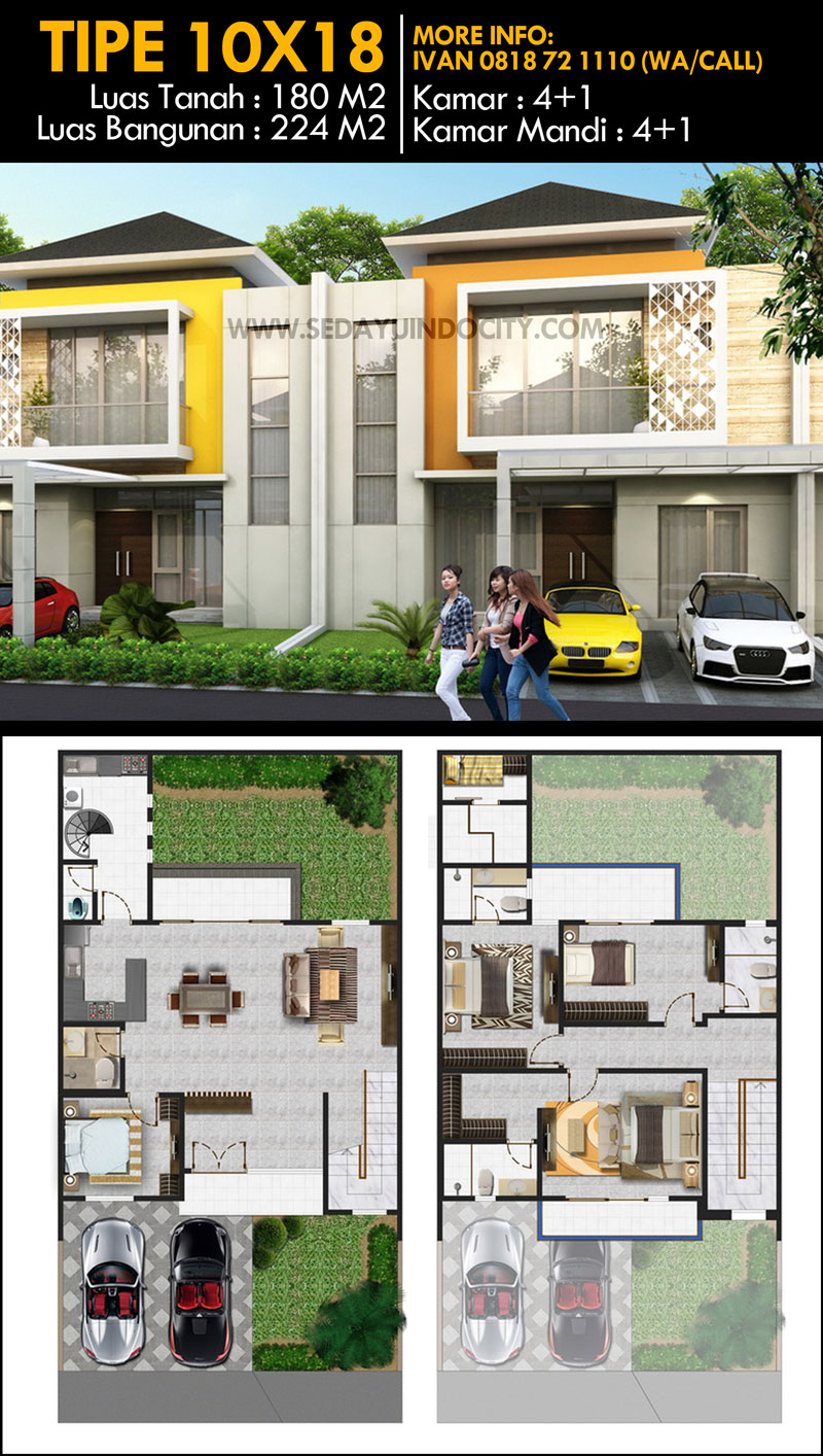 Denah Dan Desain Rumah PIK2 PIK 2 SEDAYU INDO CITY ASG PANTAI