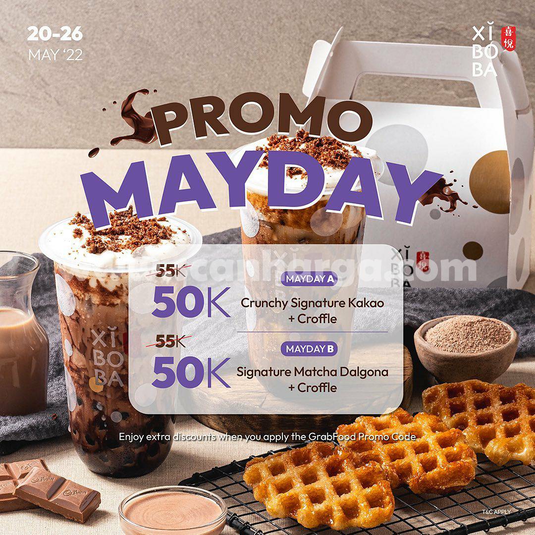 XIBOBA Promo Paket MAYDAY A & B harga hanya 50Rb