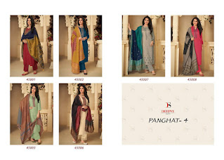 Deepsy Suit Panghat Vol 4 Pashmina Collection 45001 To 45008 Series