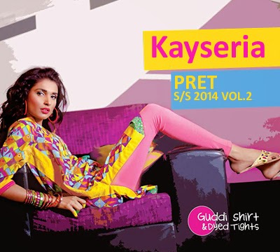 Kayseria Pret Spring/Summer Dresses 2014 Vol-2
