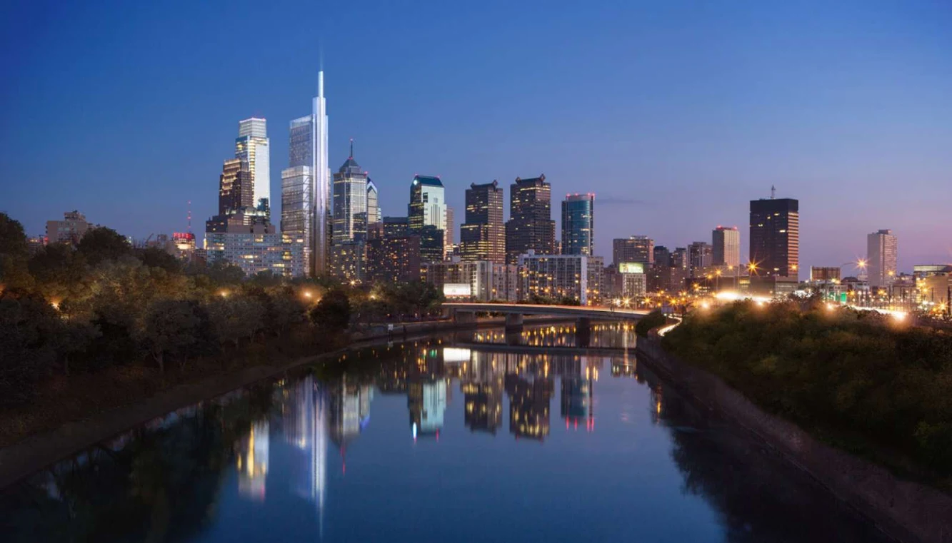 Comcast Innovation and Technology Center by Foster Partners