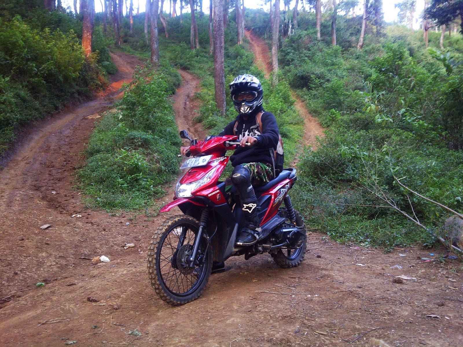  modifikasi honda beat trail modifikasi beat trail 