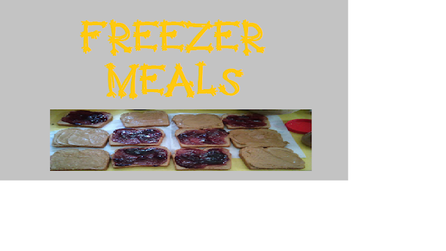 FREEZER MEALS PB&J