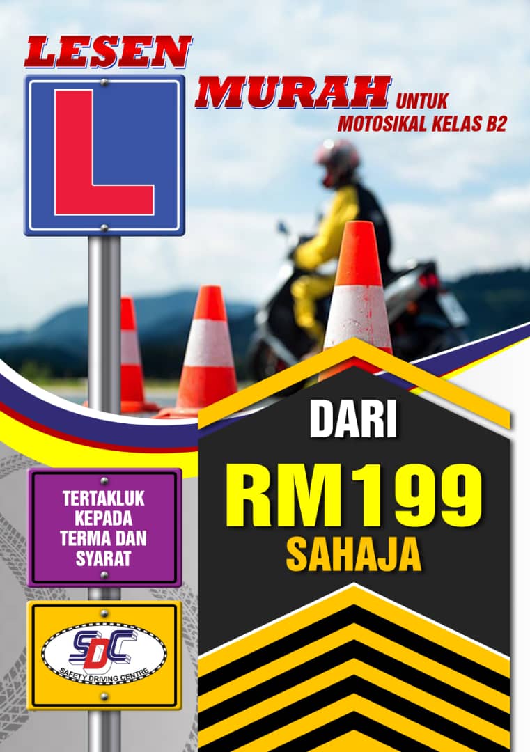 Lesen Motor Terlajak Murah