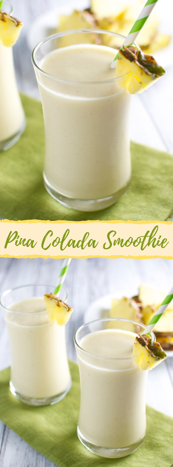 PINA COLADA SMOOTHIE #Drinks #Sweet