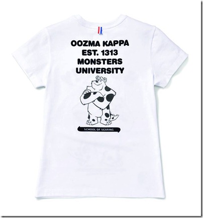 Monster University X Giordano - White Tee shirt Women