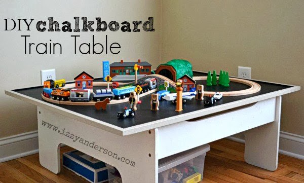 DIY Train Table