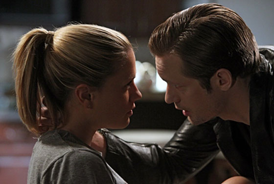 true blood eric and sookie kiss. Come dusk, Sookie scampers off