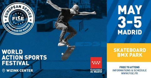 La ciudad de Madrid albergará la primera parada de la "FISE European Series" de deportes de acción 