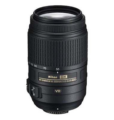 Nikon AF-S 55-300mm f4.5-5.6 G ED VR Lens