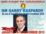 WELCOME TO INDONESIA MR. KASPAROV - First Day 14 Nov 2013