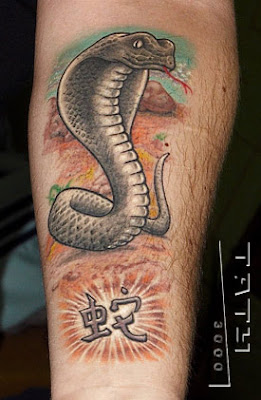 Snake tattoo