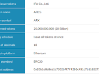 Rantai ARCS adalah blockchain eksklusif untuk infrastruktur perbankan data, yang dikembangkan oleh IFA.