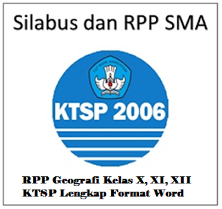 Download RPP Geografi Kelas X KTSP Lengkap - Arsip Bendahara