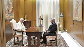 Pope Francis and President of Argentina