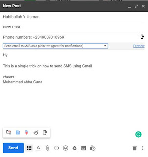 How to send SMS using Gmail for free