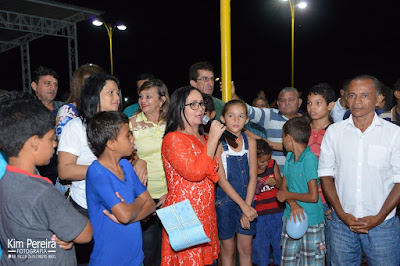 Prefeita Belezinha entrega Nova Praça Dom Pedro a População de Chapadinha 