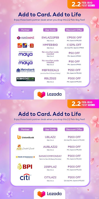 Lazada 2.2 Sale 2023 Vouchers