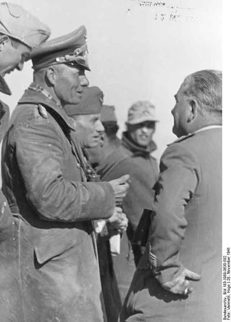 General Erwin Rommel in North Africa, 29 November 1941 worldwartwo.filminspector.com