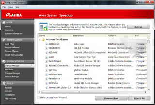 افضل  برنامج لتسريع الكمبيوتر وإصلاح مشاكلة Avira System Speedup  2013