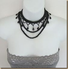 crochet necklace