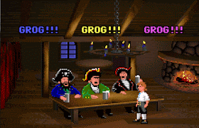 Piratas Monkey Island - Grog