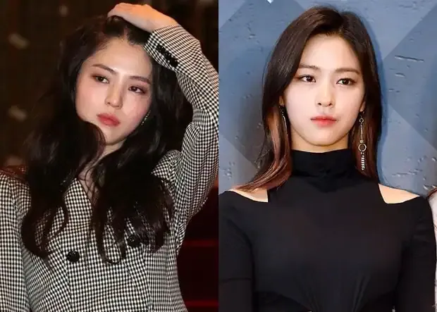 Han So Hee y Ryujin de ITZY