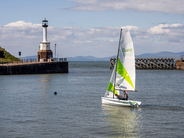 Photo of sea cadets sailing in Maryport Basin