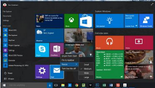 the new look of windows 10