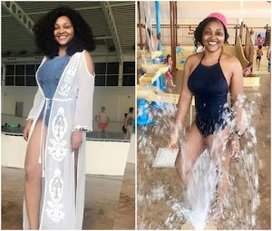 Mercy Aigbe shows off hot banging bikini bod (Photos)
