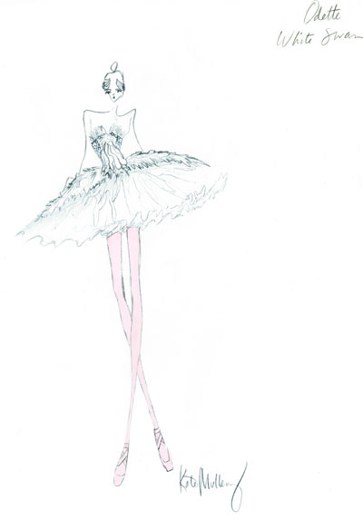 black swan costume designs