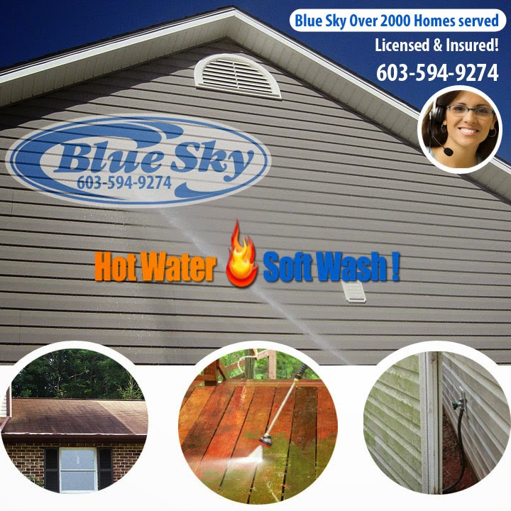 Blue Sky Hot Water Washing Your Residential property in Groton