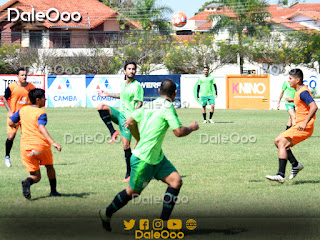 Sebastián Gamarra en el partido amistoso de Oriente Petrolero ante La Nueva Santa Cruz - DaleOoo