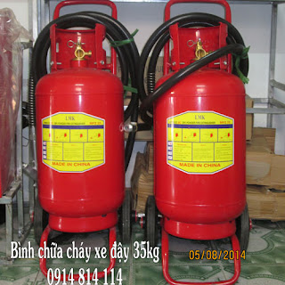 Bình chữa cháy bột ABC 35kg MFZL35