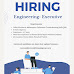 WE'RE HIRING Engineering- Executive