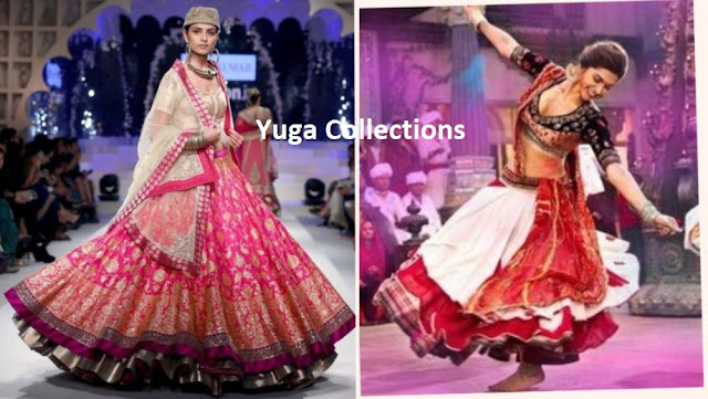 Flared Layered Lehengas