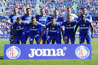 GETAFE C. F. Temporada 2023-24. Stefan Mitrović, Gastón Álvarez, Borja Mayoral, Mauro Arambarri, David Soria, Jaime Mata. Damián Suárez, Óscar Rodríguez, Diego Rico, Nemanja Maksimović, Djené. GETAFE C. F. 0 🆚 VILLARREAL C. F. 0 Sábado 30/09/2023, 14:00 horas. Campeonato de Liga de 1ª División, jornada 8. Getafe, Madrid, Coliseum Alfonso Pérez: 11.255 espectadores. GOLES: no hubo.