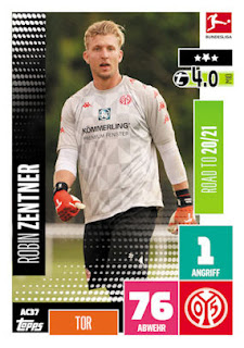 Topps Match Attax Bundesliga 2020-2021 1.FSV Mainz 05 Set