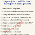 Urgent jobs in Middle East - Hiring for Various projects